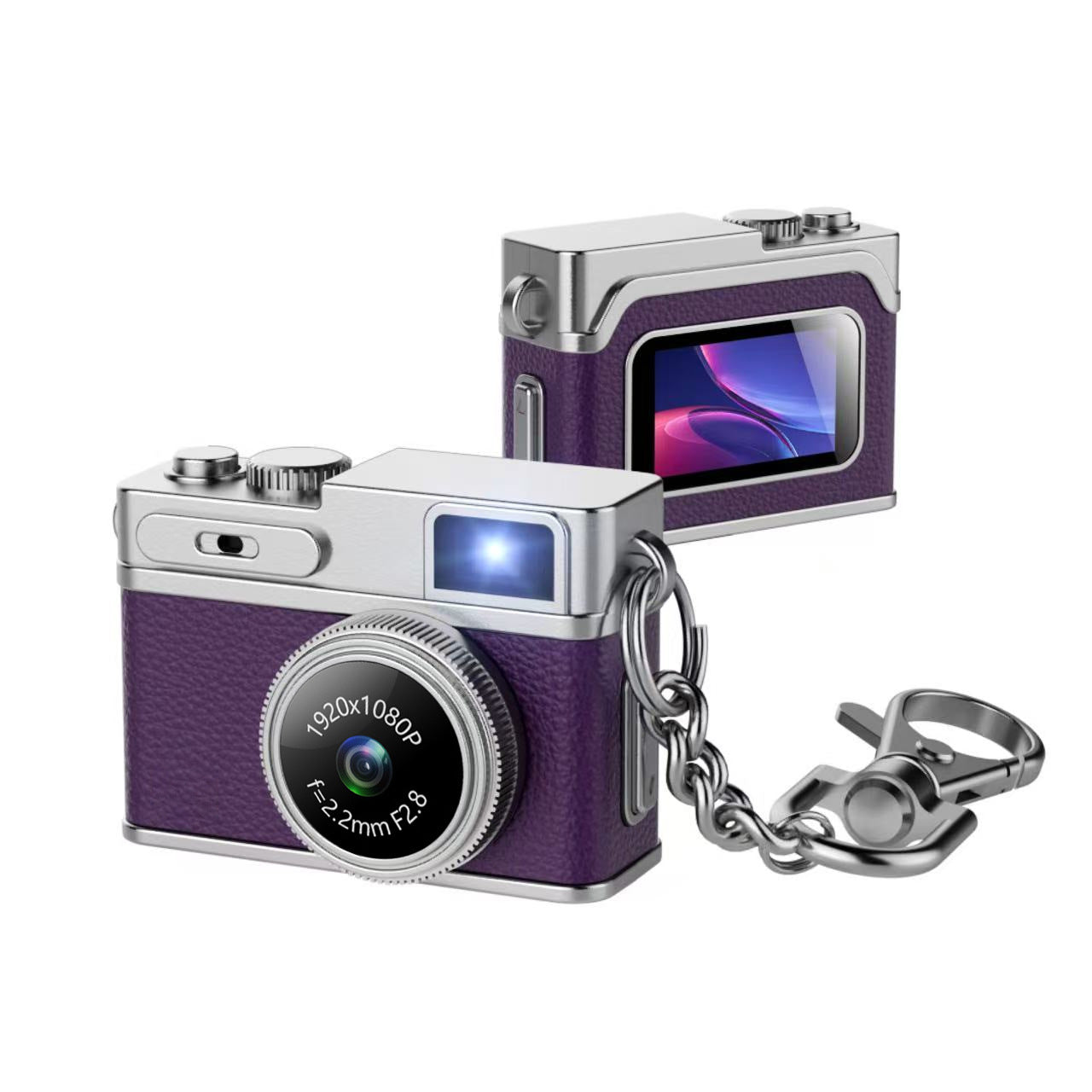 Mini Retro Digital Camera Pendant