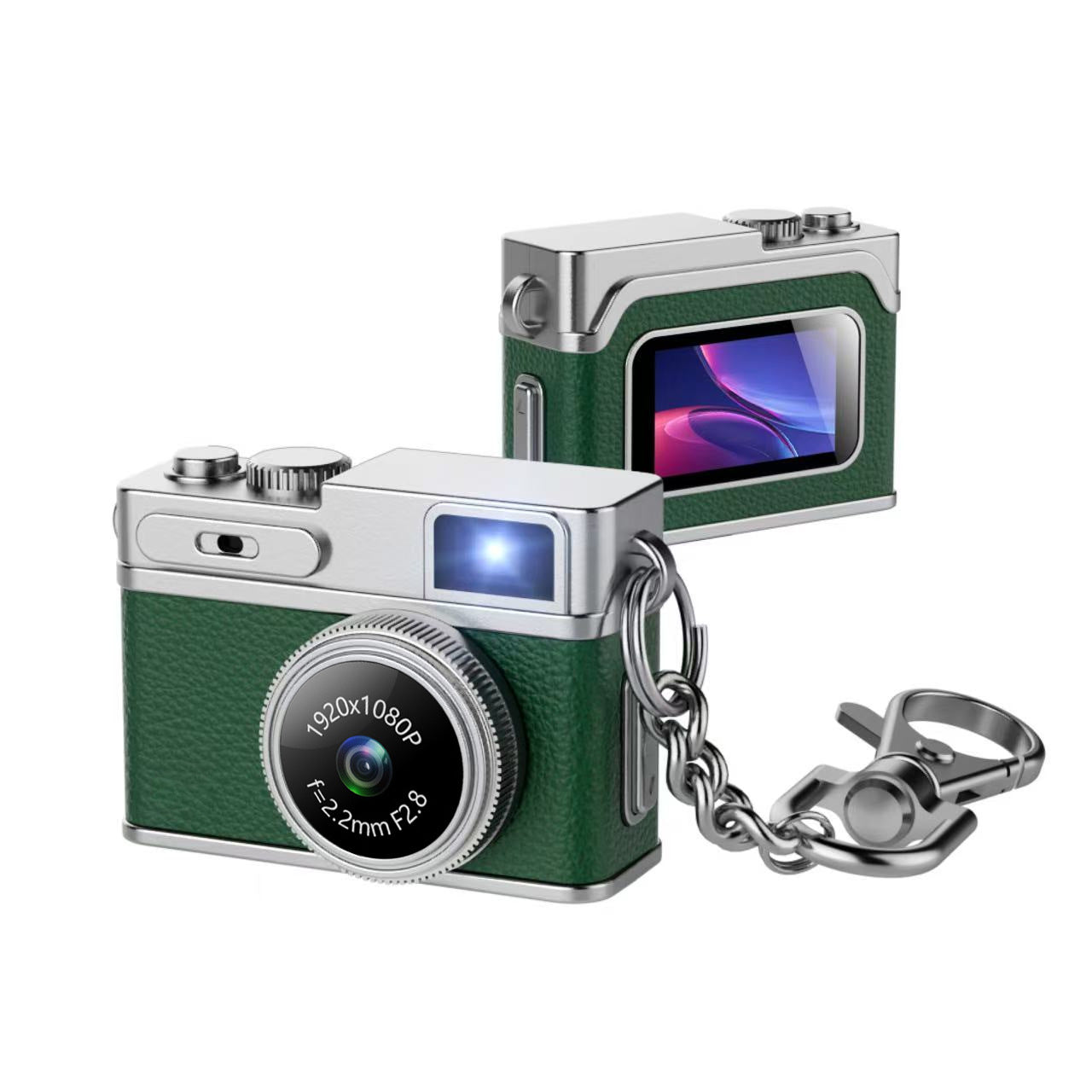 Mini Retro Digital Camera Pendant