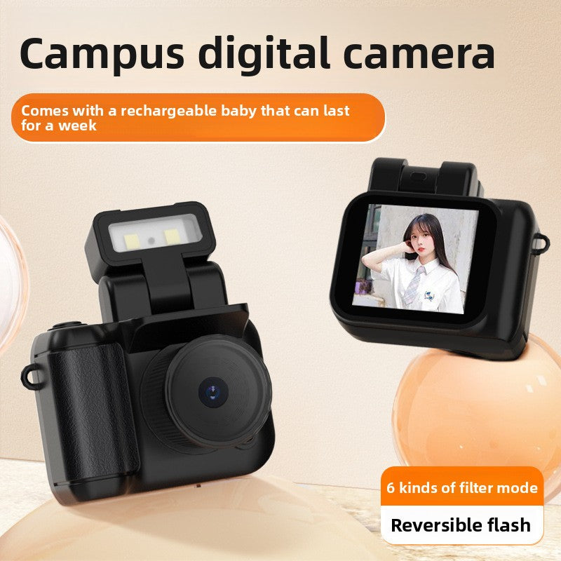 Mini Retro Digital Camera with Filter Effects