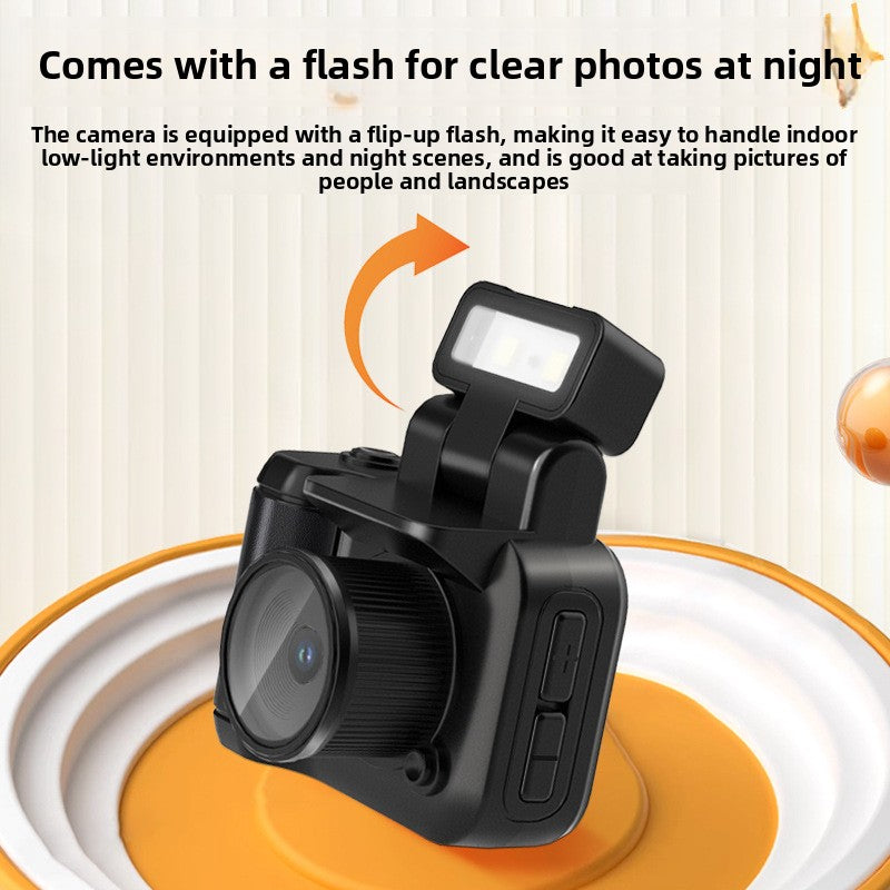Mini Retro Digital Camera with Filter Effects