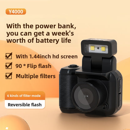 Mini Retro Digital Camera with Filter Effects