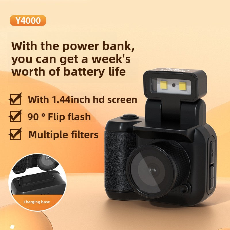 Mini Retro Digital Camera with Filter Effects
