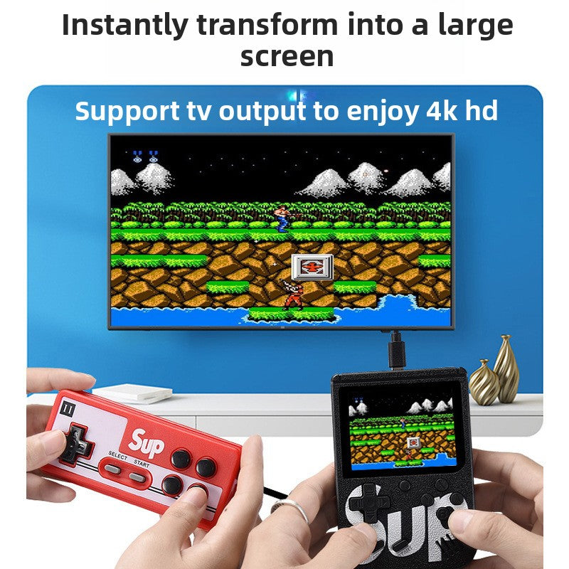 Mini Retro Handheld Game Console with 500 Games