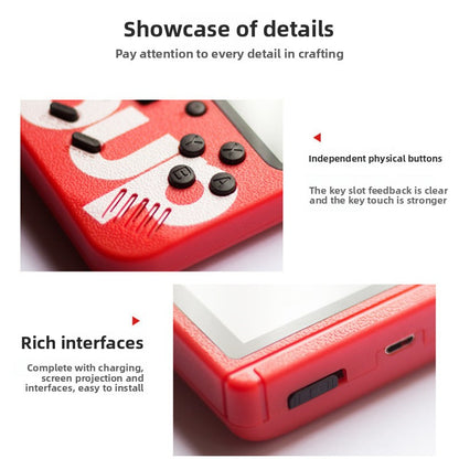 Mini Retro Handheld Game Console with 500 Games