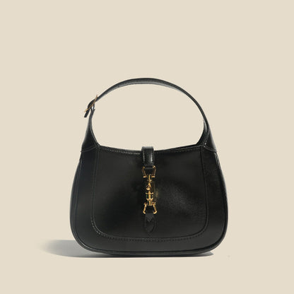 Mini Saddle Leather Crossbody Bag