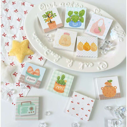 Mini Spring Design Tear-off Memo Pad