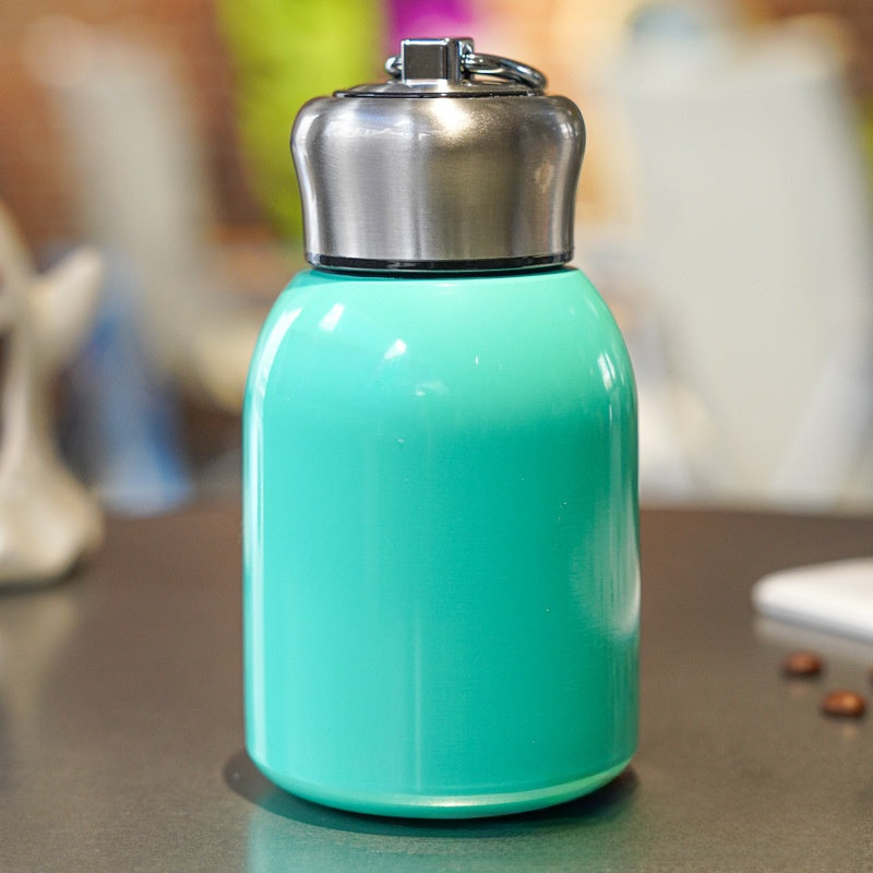 Mini Stainless Steel Thermos Cup with Handle