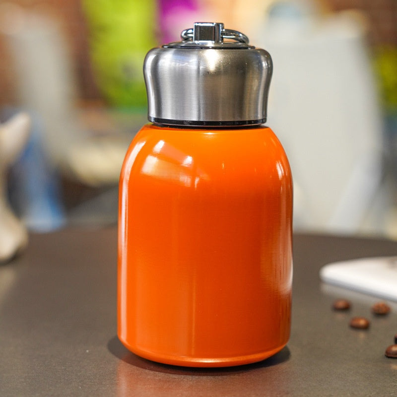 Mini Stainless Steel Thermos Cup with Handle