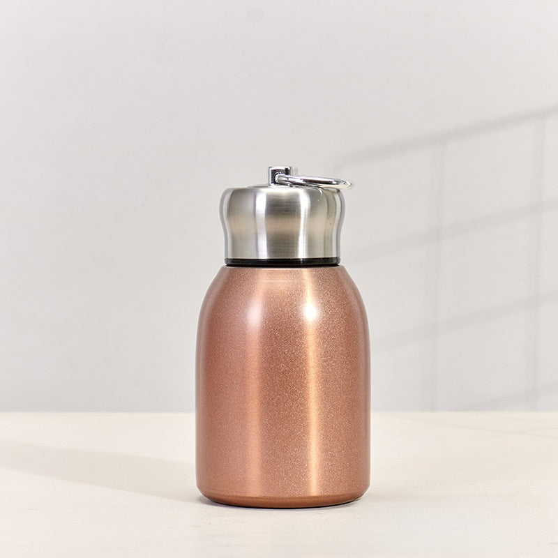 Mini Stainless Steel Thermos Cup with Handle