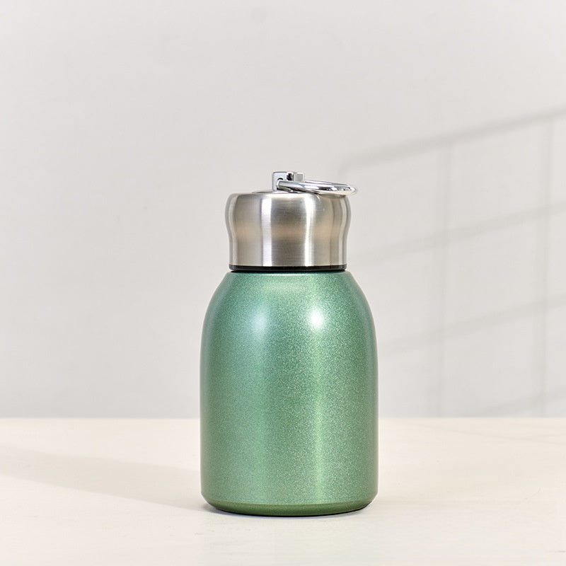 Mini Stainless Steel Thermos Cup with Handle
