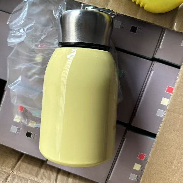 Mini Stainless Steel Thermos Cup with Handle