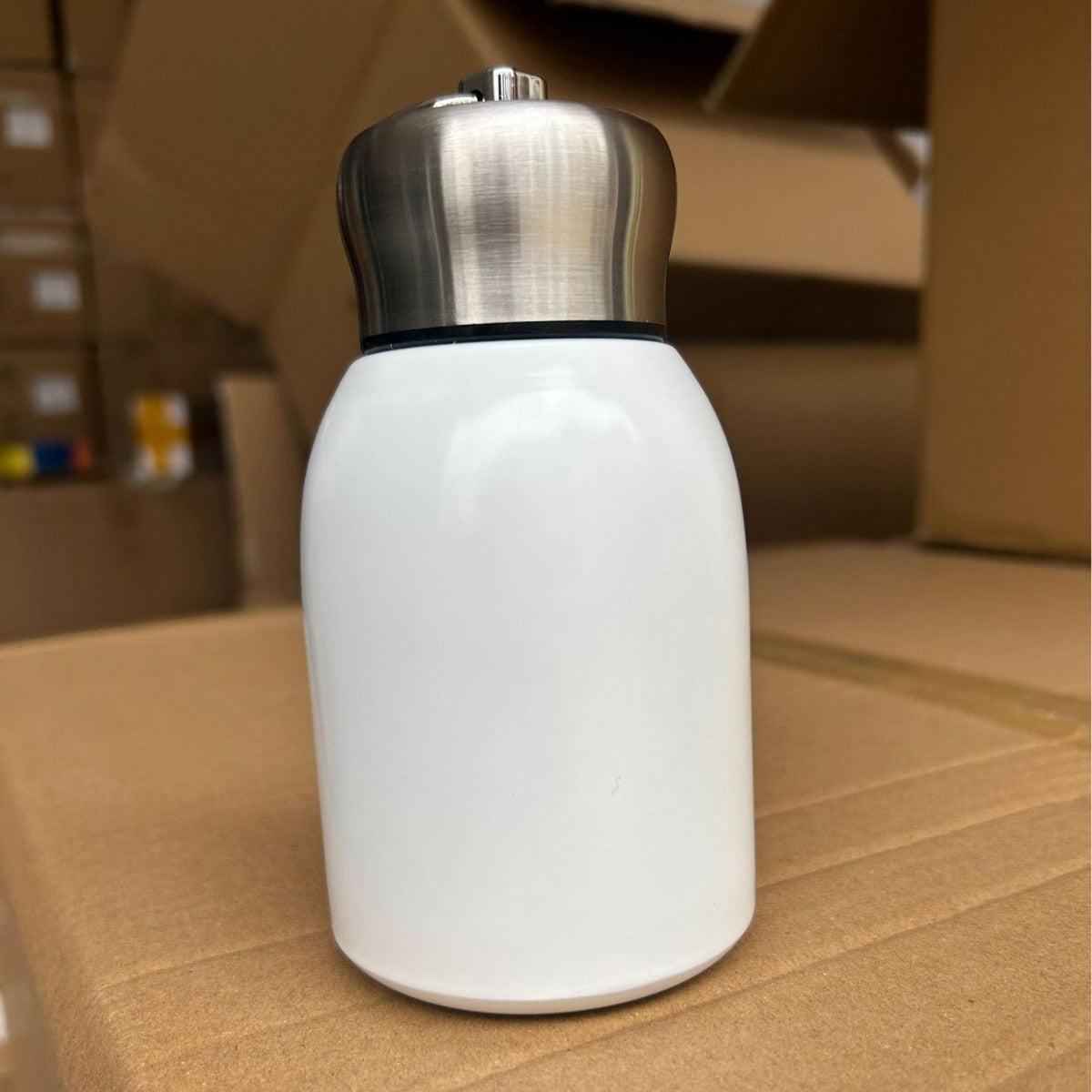 Mini Stainless Steel Thermos Cup with Handle