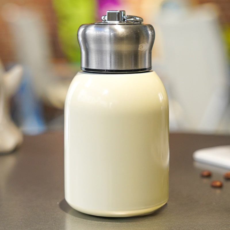 Mini Stainless Steel Thermos Cup with Handle