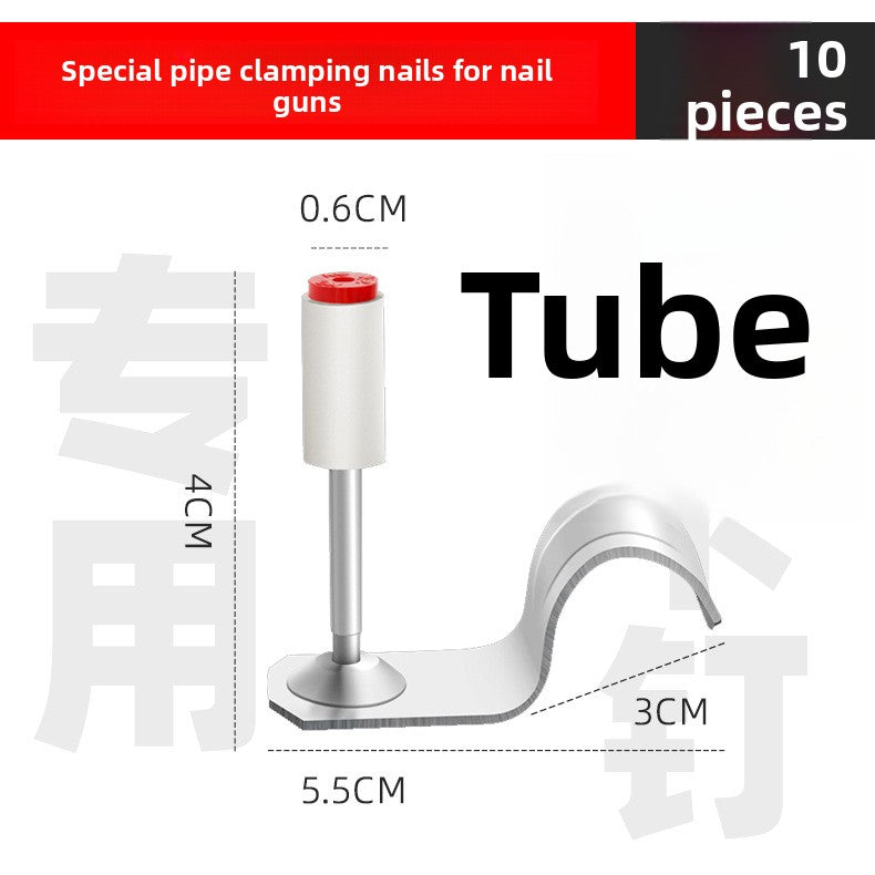 Mini Steel Nail Gun with Silencer for Ceiling Installation