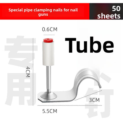 Mini Steel Nail Gun with Silencer for Ceiling Installation
