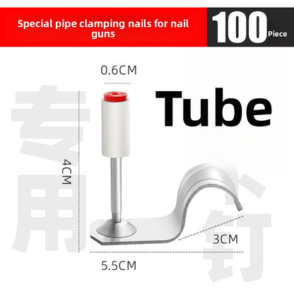 Mini Steel Nail Gun with Silencer for Ceiling Installation