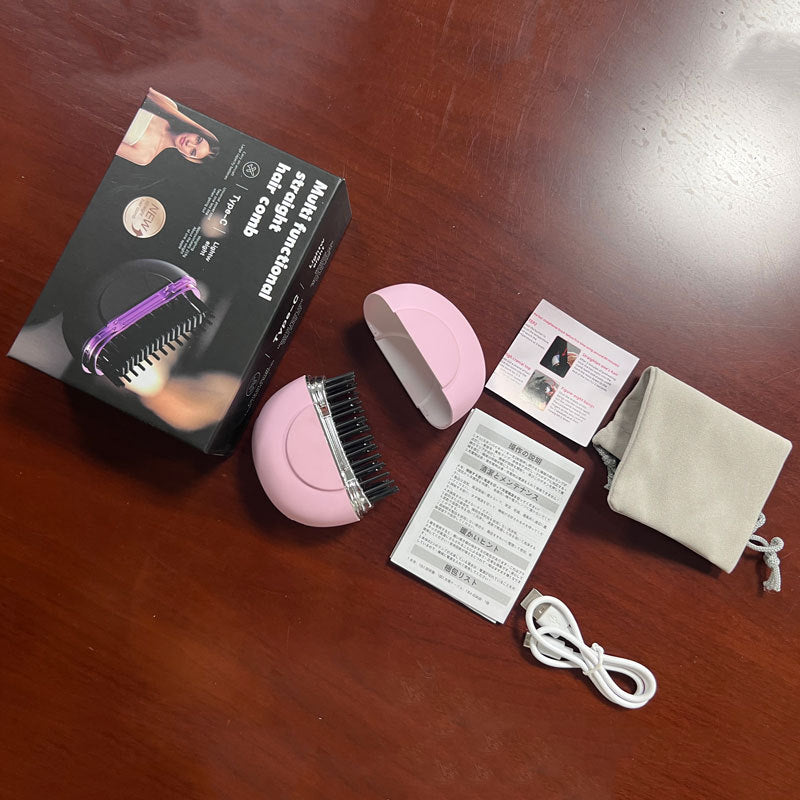 Mini straightening comb