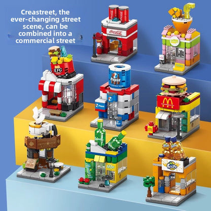 Mini Street View Building Blocks