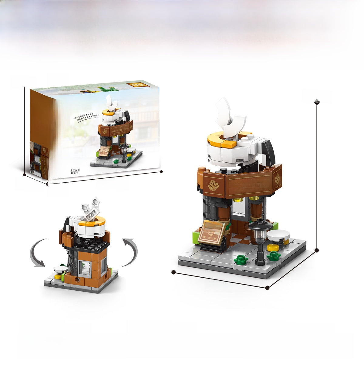 Mini Street View Building Blocks
