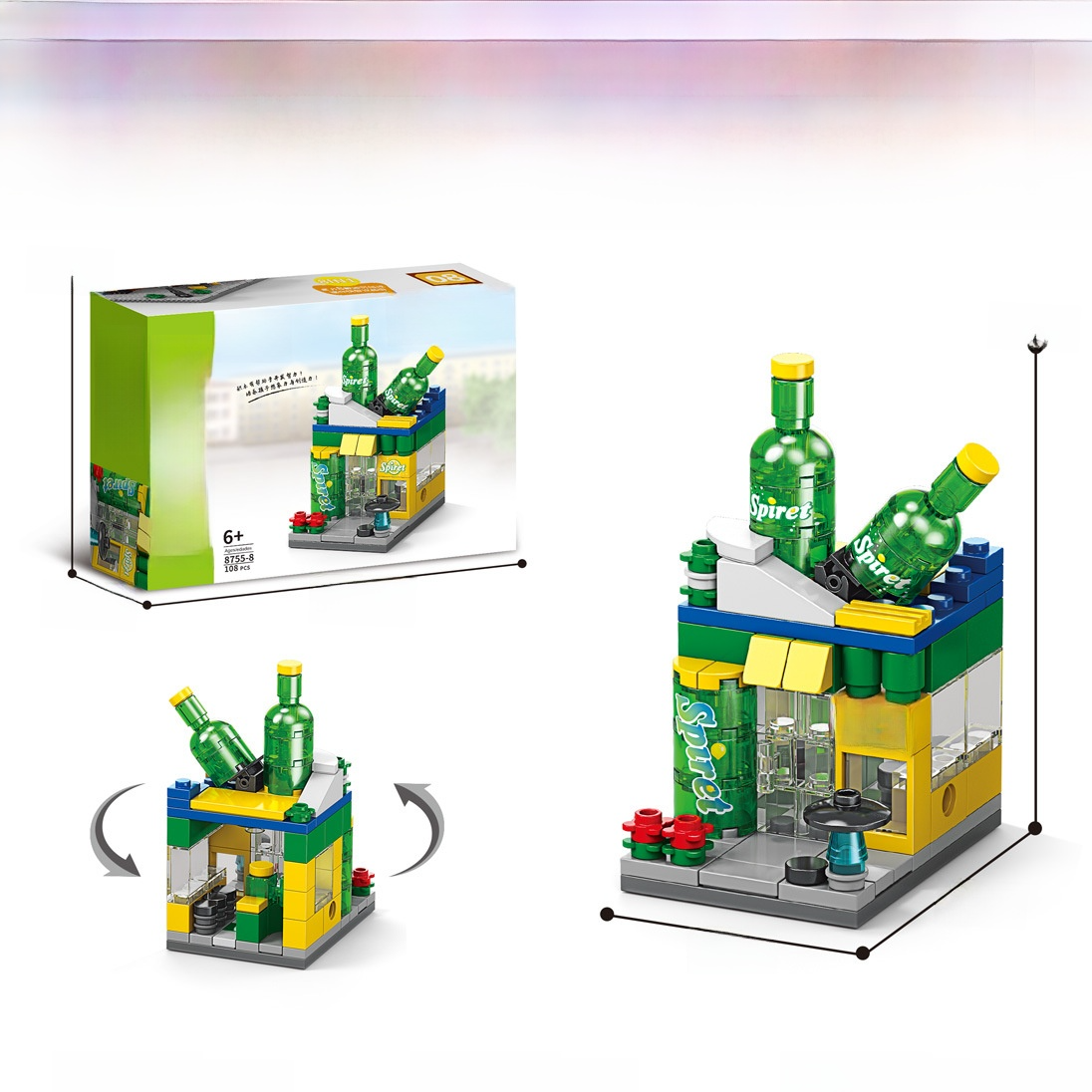 Mini Street View Building Blocks