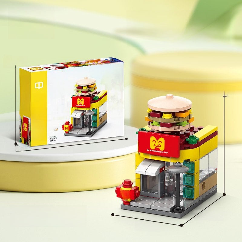Mini Street View Building Blocks