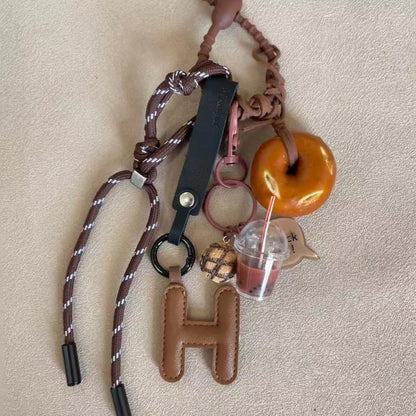 Mini Thematic Metal Keychain Charm