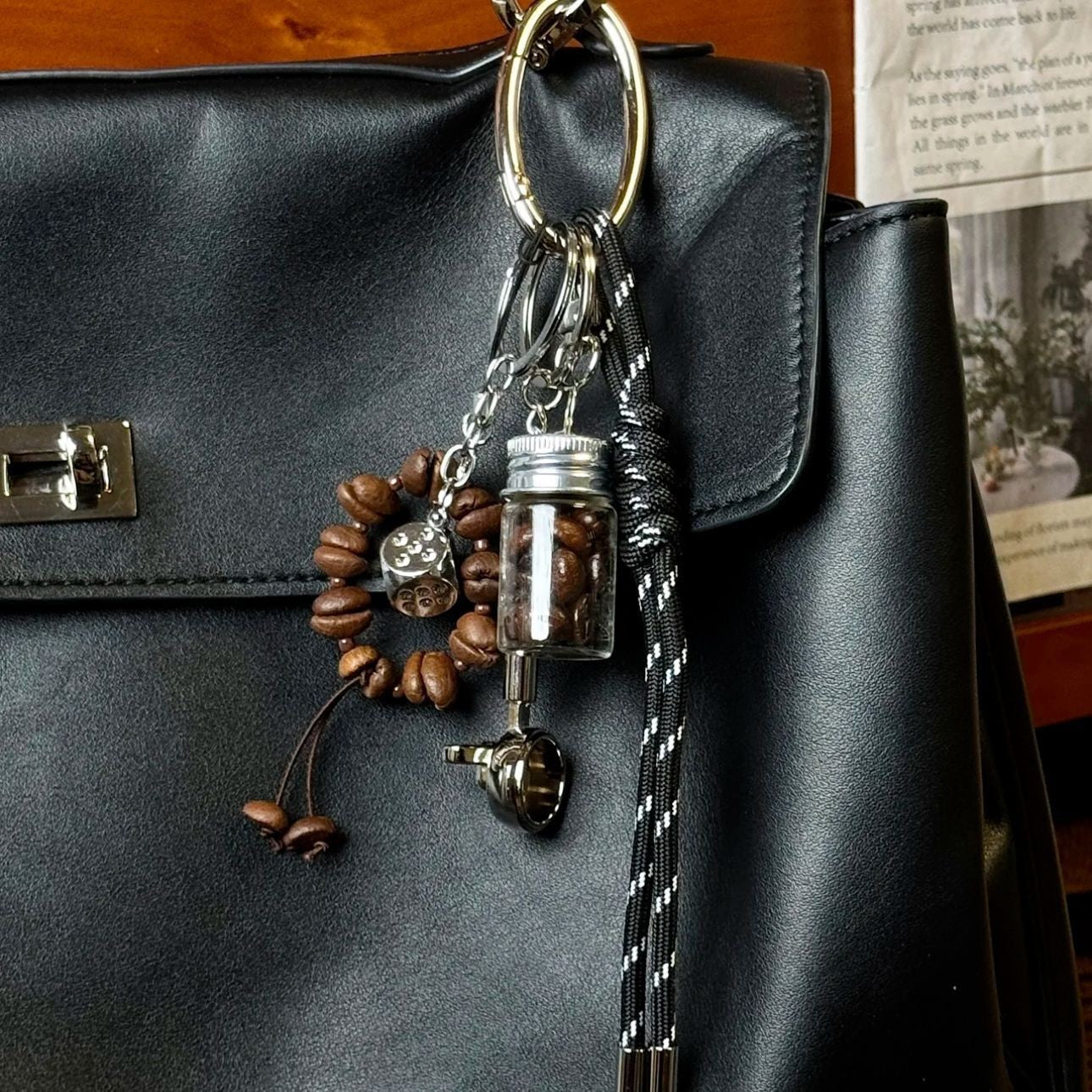 Mini Thematic Metal Keychain Charm