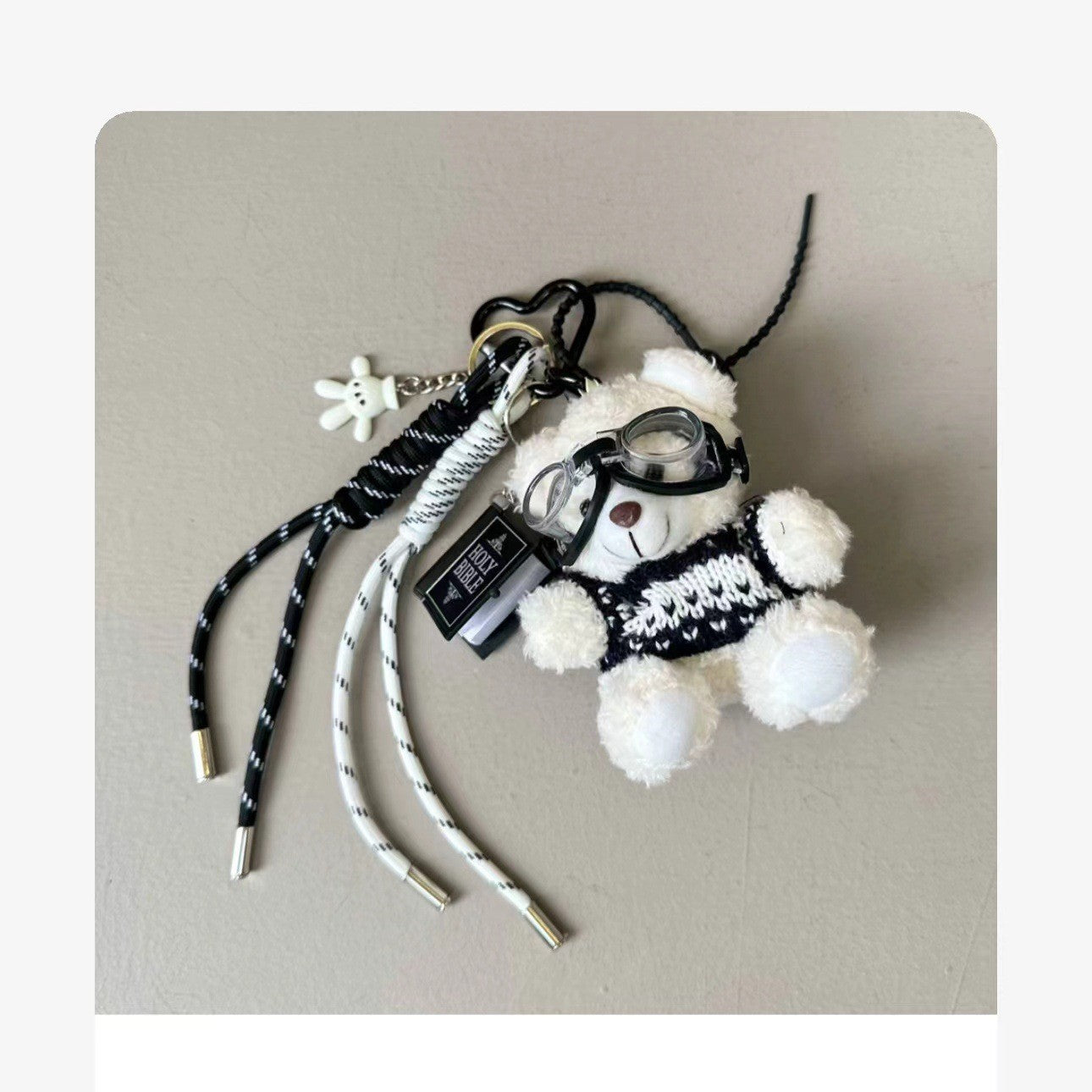 Mini Thematic Metal Keychain Charm