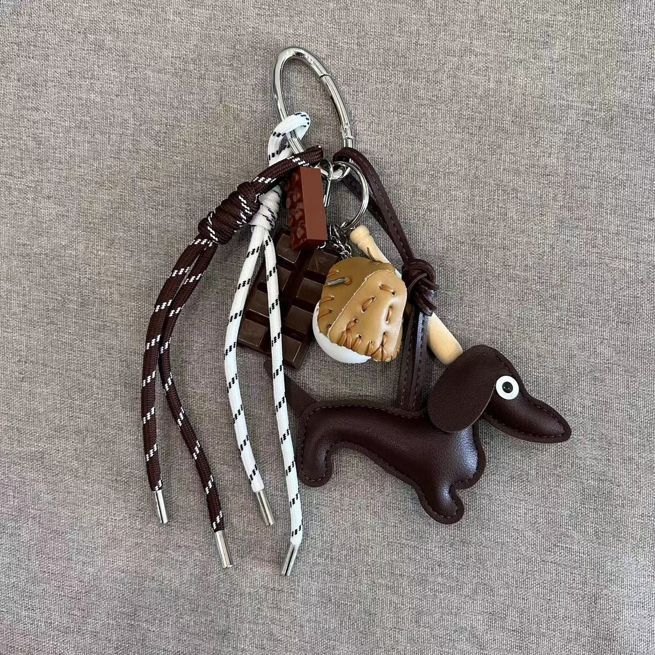 Mini Thematic Metal Keychain Charm