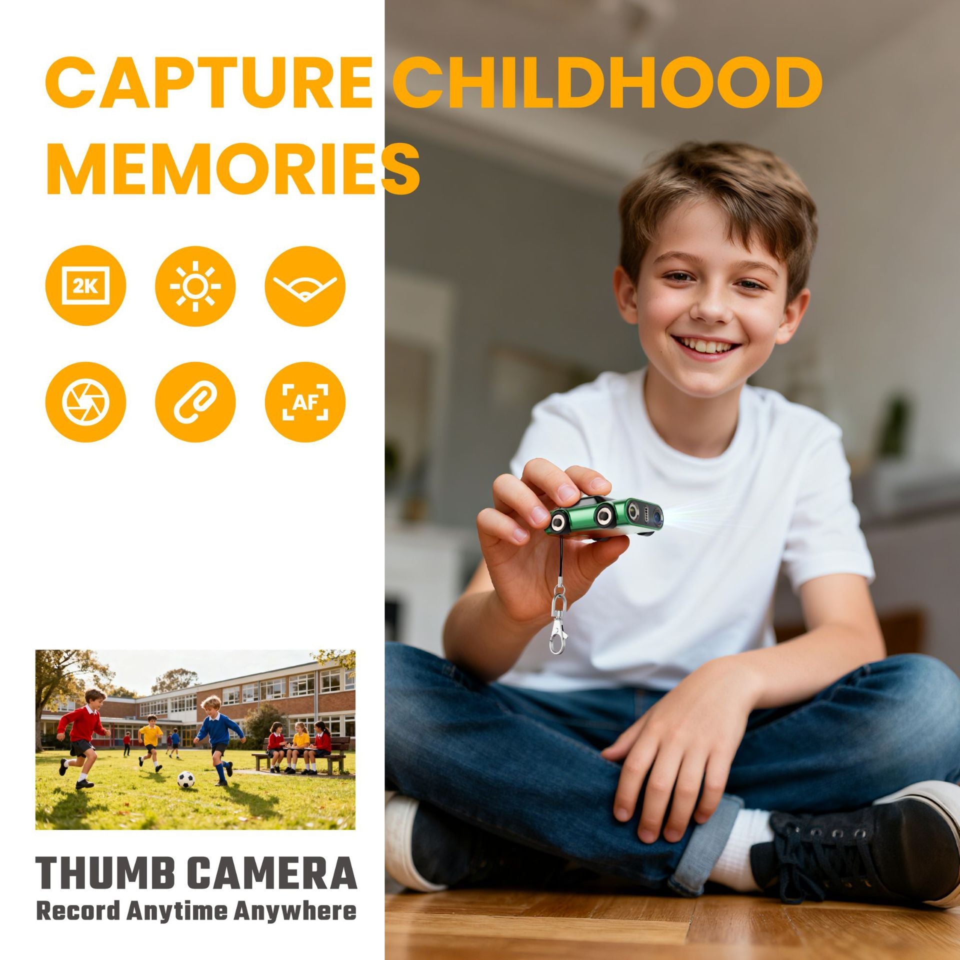 Mini Thumb Camera for Kids