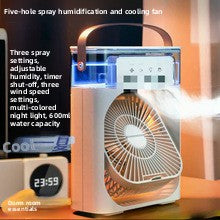 Mini USB Desktop Spray Fan with Humidifier