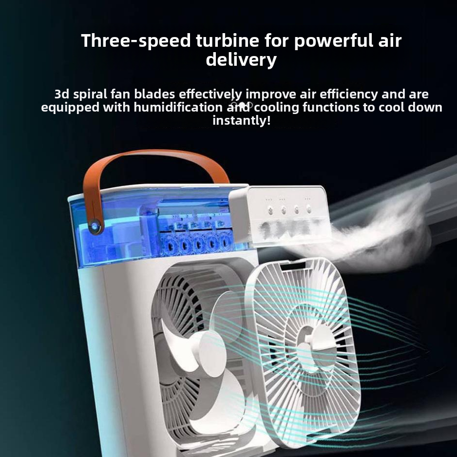 Mini USB Desktop Spray Fan with Humidifier