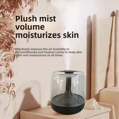 Mini USB Humidifier with Aroma Diffuser and Ambient Light