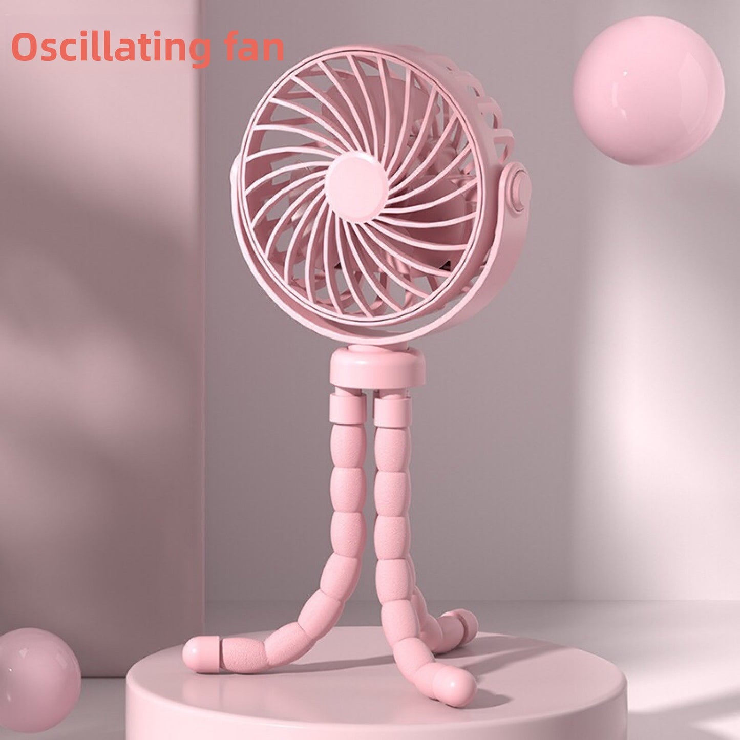 Mini USB Octopus Desk Fan with Adjustable Speed