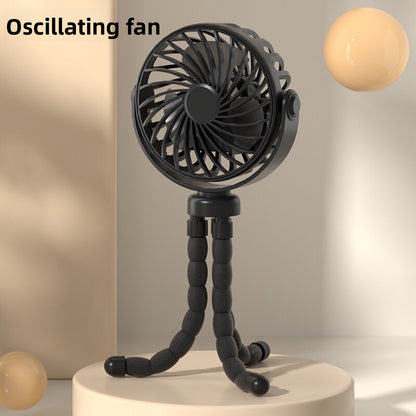 Mini USB Octopus Desk Fan with Adjustable Speed