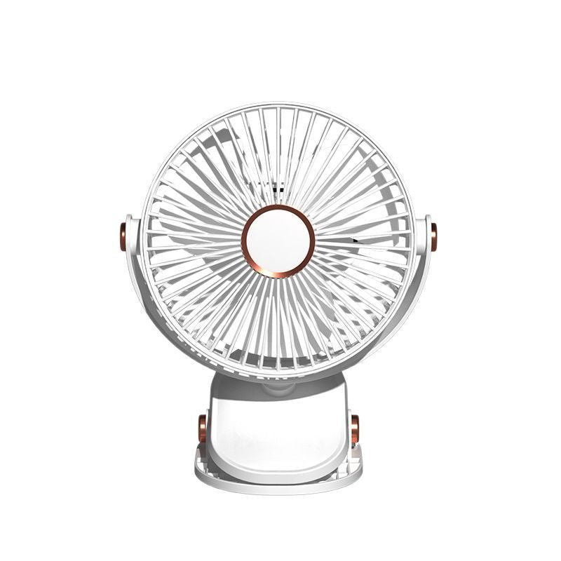 Mini USB rechargeable clip fan