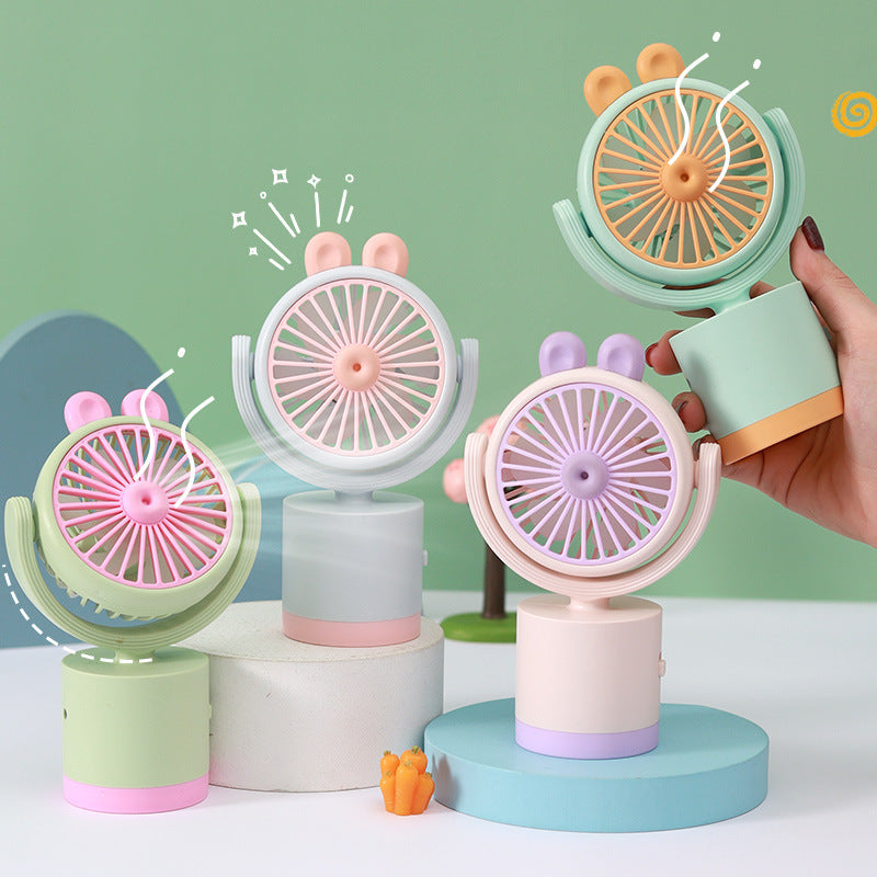 Mini USB Rechargeable Desk Fan