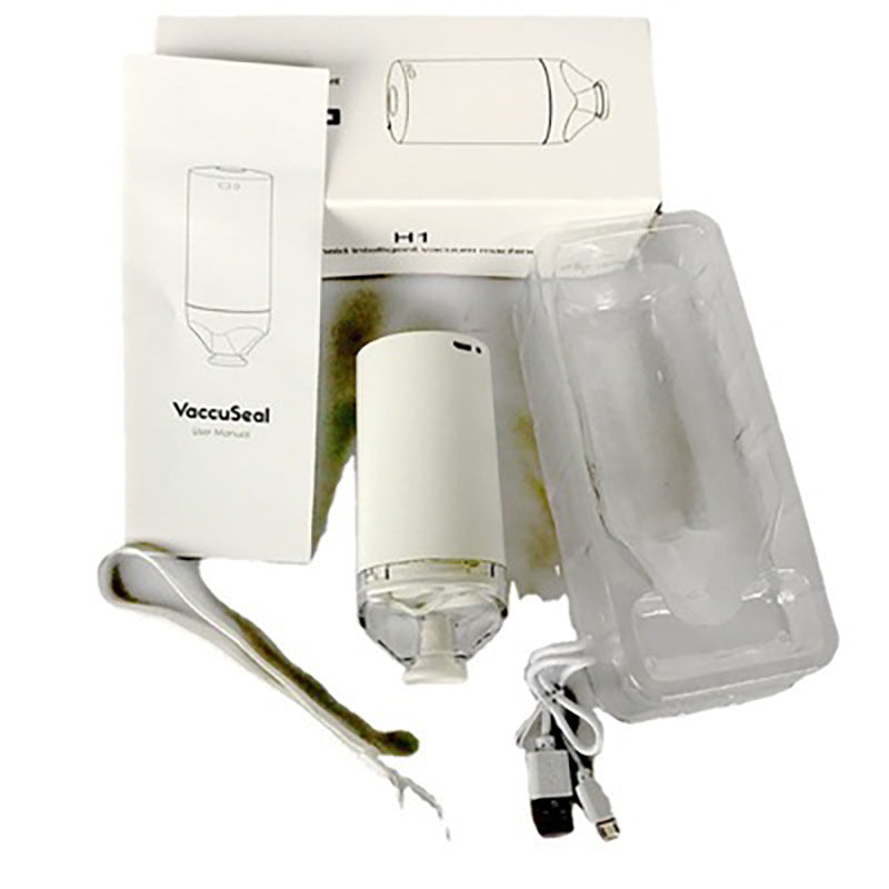 Mini USB Rechargeable Food Vacuum Sealer Pump