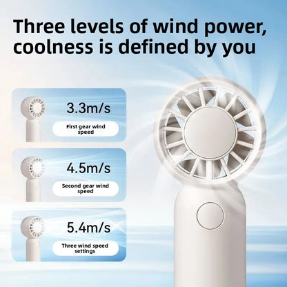 Mini USB Rechargeable Handheld Fan