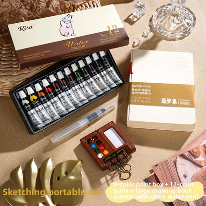 Mini Watercolor Paint Box