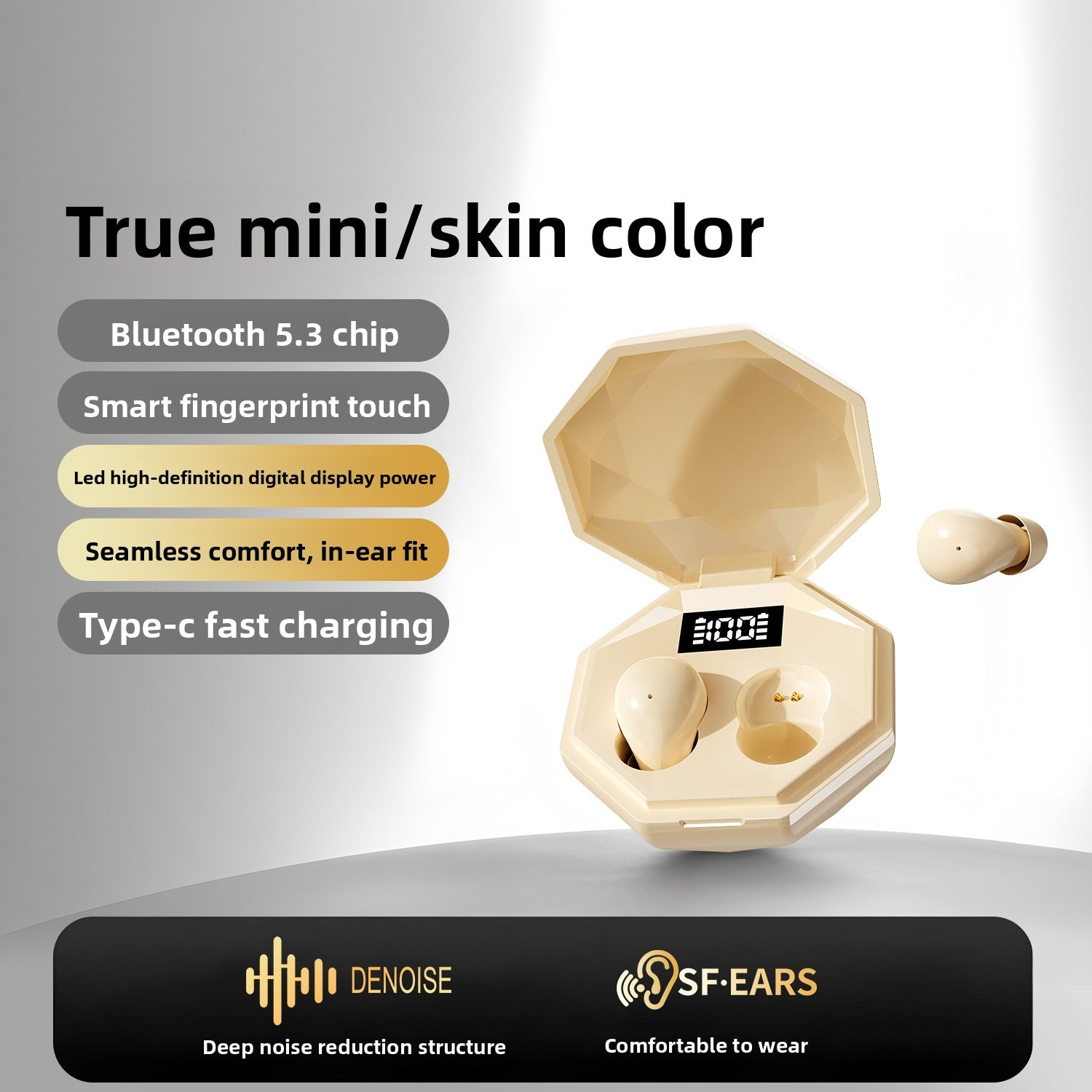 Mini Wireless Bluetooth Earbuds for Sony Compatible