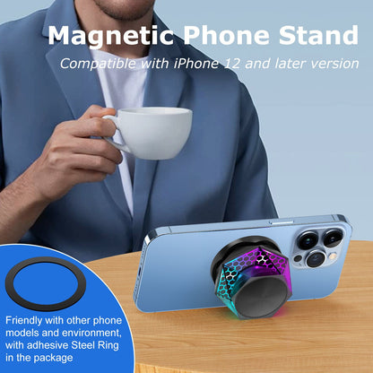 Mini Wireless Bluetooth Speaker with Magnetic Base