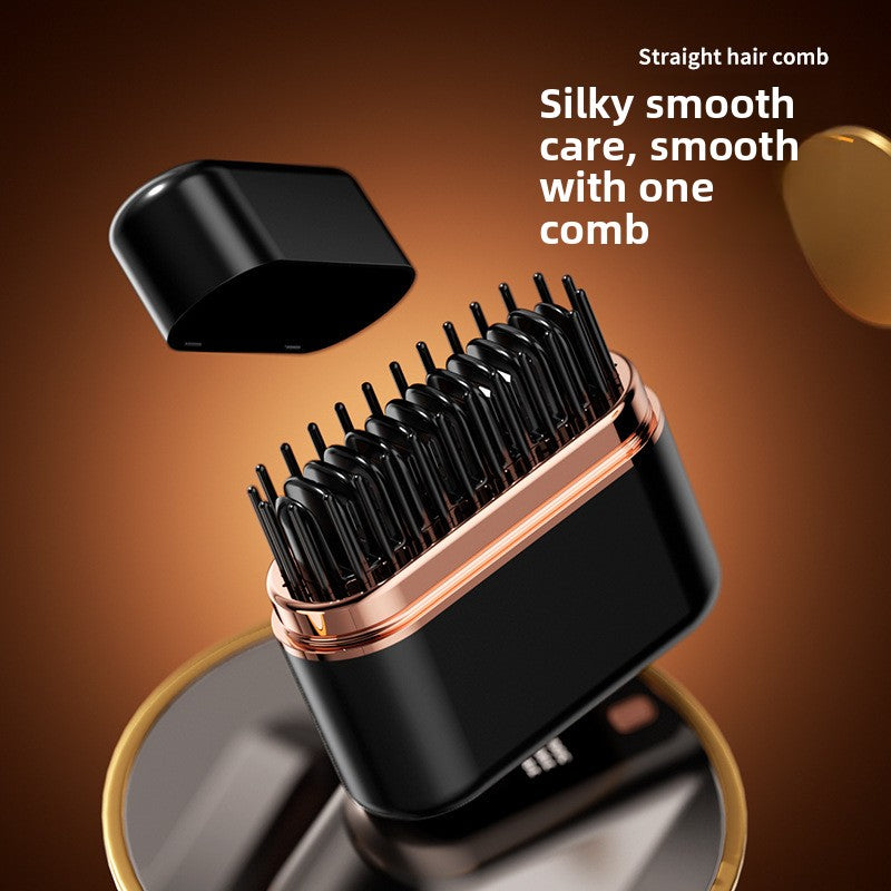 Mini Wireless Straightening Comb