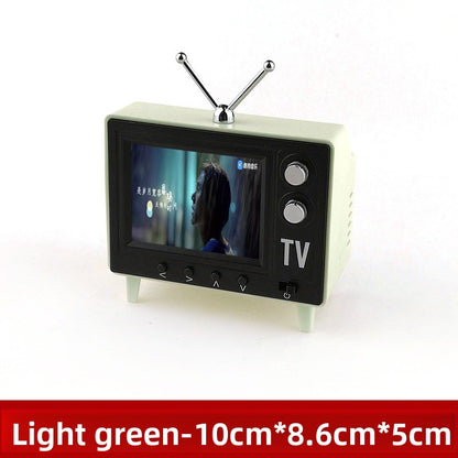 Miniature Dollhouse Television Model