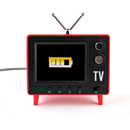 Miniature Dollhouse Television Model