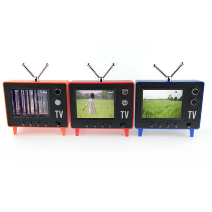 Miniature Dollhouse Television Model