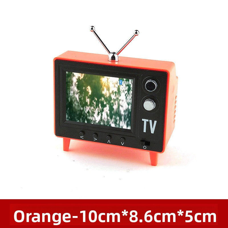 Miniature Dollhouse Television Model