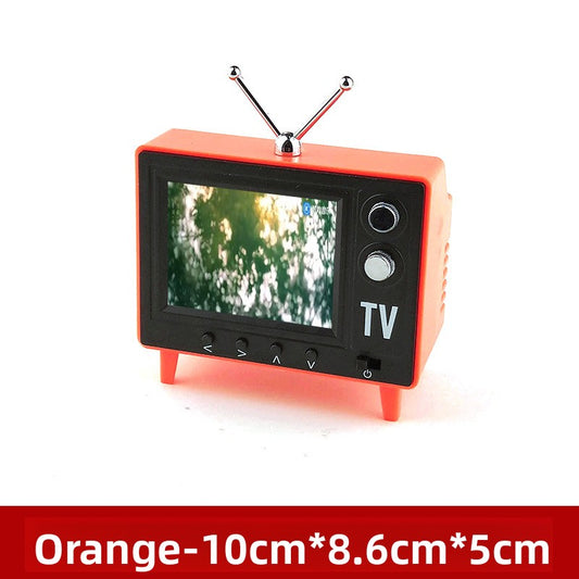Miniature Dollhouse Television Model