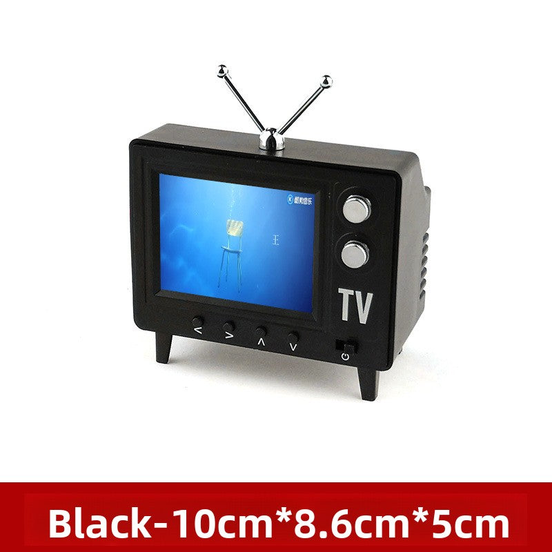 Miniature Dollhouse Television Model
