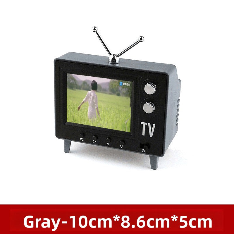 Miniature Dollhouse Television Model